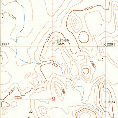 United States Geological Survey Saint Andrews, WA (1965, 24000-Scale) digital map