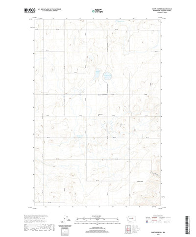 United States Geological Survey Saint Andrews, WA (2020, 24000-Scale) digital map