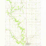 United States Geological Survey Saint Ansgar, IA-MN (1972, 24000-Scale) digital map