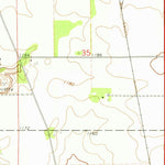 United States Geological Survey Saint Ansgar, IA-MN (1972, 24000-Scale) digital map