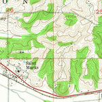 United States Geological Survey Saint Anthony, IN (1955, 24000-Scale) digital map