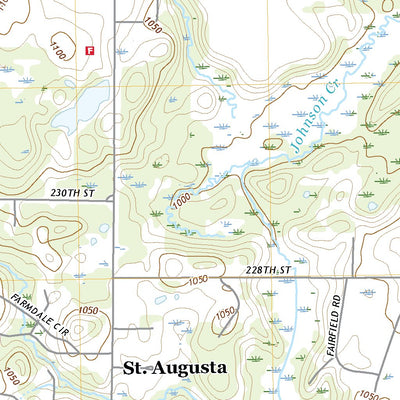 United States Geological Survey Saint Augusta, MN (2022, 24000-Scale) digital map