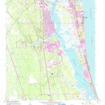 United States Geological Survey Saint Augustine Beach, FL (1956, 24000-Scale) digital map
