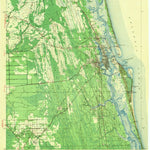 United States Geological Survey Saint Augustine, FL (1943, 62500-Scale) digital map