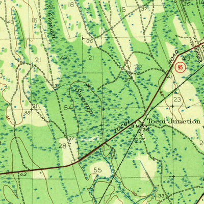 United States Geological Survey Saint Augustine, FL (1943, 62500-Scale) digital map