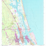 United States Geological Survey Saint Augustine, FL (1956, 24000-Scale) digital map