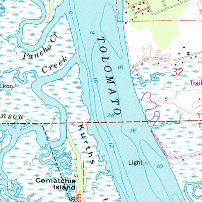 United States Geological Survey Saint Augustine, FL (1956, 24000-Scale) digital map