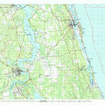United States Geological Survey Saint Augustine, FL (1981, 100000-Scale) digital map