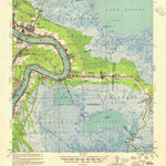 United States Geological Survey Saint Bernard, LA (1955, 62500-Scale) digital map