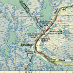 United States Geological Survey Saint Bernard, LA (1955, 62500-Scale) digital map