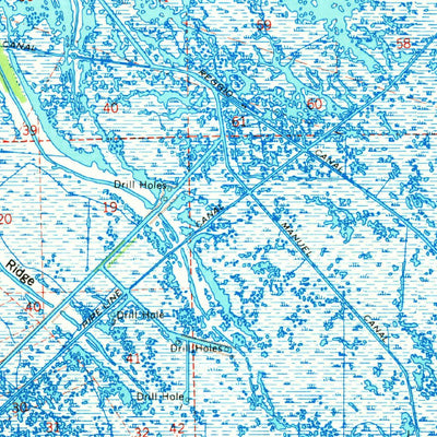 United States Geological Survey Saint Bernard, LA (1969, 62500-Scale) digital map