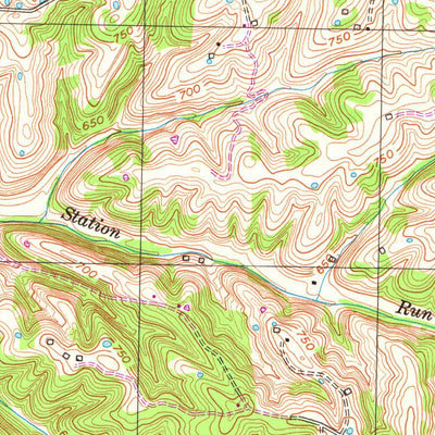 United States Geological Survey Saint Catharine, KY (1953, 24000-Scale) digital map