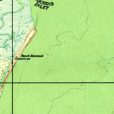 United States Geological Survey Saint Catherines Island, GA (1928, 62500-Scale) digital map