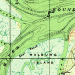 United States Geological Survey Saint Catherines Island, GA (1928, 62500-Scale) digital map