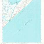 United States Geological Survey Saint Charles Bay SE, TX (1952, 24000-Scale) digital map