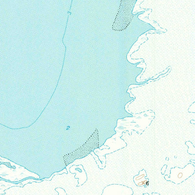 United States Geological Survey Saint Charles Bay SW, TX (1952, 24000-Scale) digital map