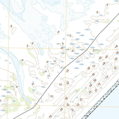 United States Geological Survey Saint Charles Bay SW, TX (2022, 24000-Scale) digital map