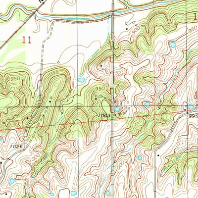 United States Geological Survey Saint Charles, IA (1983, 24000-Scale) digital map