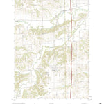 United States Geological Survey Saint Charles, IA (2022, 24000-Scale) digital map