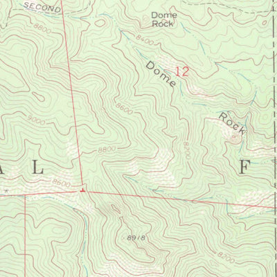 United States Geological Survey Saint Charles Peak, CO (1963, 24000-Scale) digital map