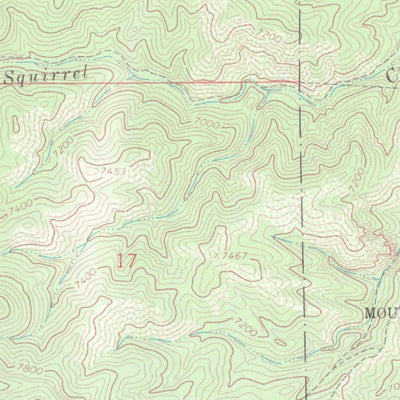 United States Geological Survey Saint Charles Peak, CO (1963, 24000-Scale) digital map