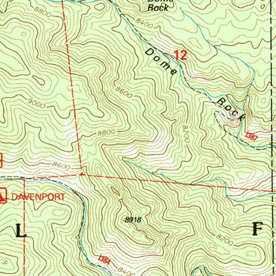 United States Geological Survey Saint Charles Peak, CO (1994, 24000-Scale) digital map