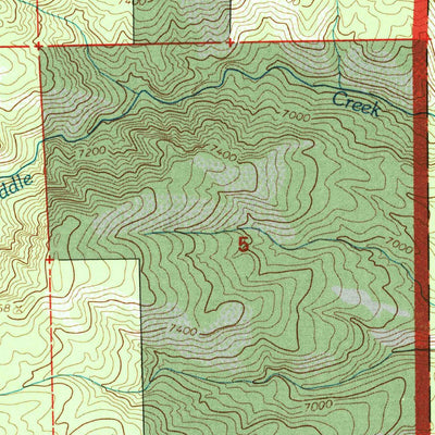 United States Geological Survey Saint Charles Peak, CO (1994, 24000-Scale) digital map