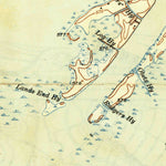 United States Geological Survey Saint Clair Flats, MI (1949, 24000-Scale) digital map