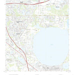 United States Geological Survey Saint Cloud North, FL (2021, 24000-Scale) digital map
