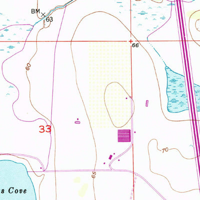 United States Geological Survey Saint Cloud South, FL (1953, 24000-Scale) digital map