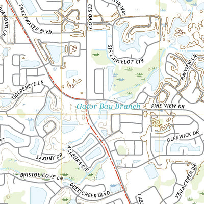 United States Geological Survey Saint Cloud South, FL (2021, 24000-Scale) digital map
