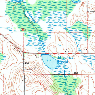 United States Geological Survey Saint Cloud, WI (1992, 24000-Scale) digital map