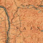 United States Geological Survey Saint Croix Dallas, MN-WI (1901, 62500-Scale) digital map