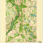 United States Geological Survey Saint Croix Dallas, MN-WI (1955, 62500-Scale) digital map