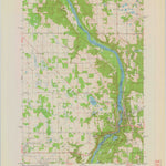 United States Geological Survey Saint Croix Dalles, WI-MN (1978, 24000-Scale) digital map