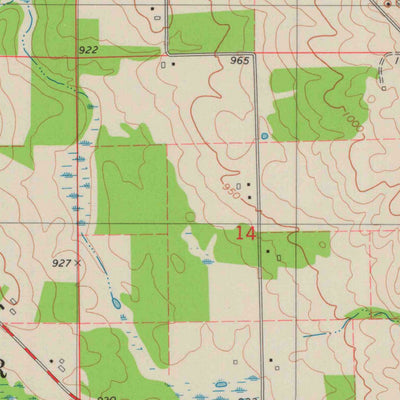 United States Geological Survey Saint Croix Dalles, WI-MN (1978, 24000-Scale) digital map