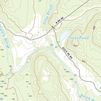 United States Geological Survey Saint Croix Lake, ME (2021, 24000-Scale) digital map