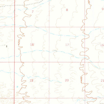 United States Geological Survey Saint David, AZ (1958, 62500-Scale) digital map