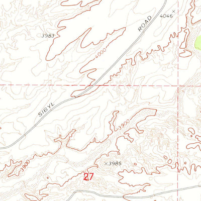 United States Geological Survey Saint David, AZ (1973, 24000-Scale) digital map