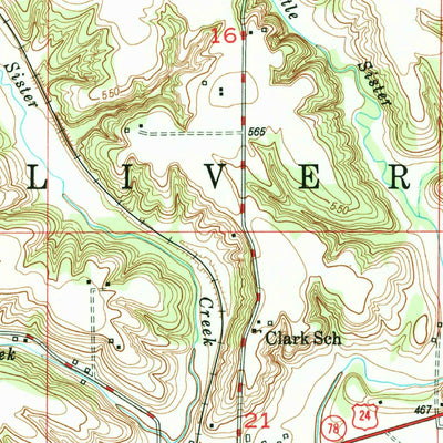 United States Geological Survey Saint David, IL (1947, 24000-Scale) digital map