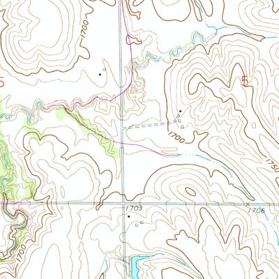 United States Geological Survey Saint Edward, NE (1958, 24000-Scale) digital map