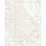 United States Geological Survey Saint Edward SW, NE (1958, 24000-Scale) digital map