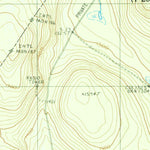 United States Geological Survey Saint Eleuthere, QC-ME (1987, 24000-Scale) digital map