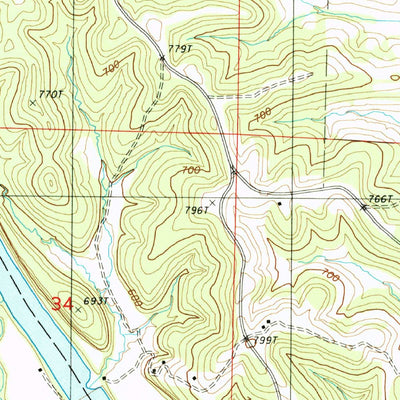 United States Geological Survey Saint Elizabeth, MO (1987, 24000-Scale) digital map