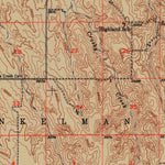 United States Geological Survey Saint Francis 3, KS (1952, 62500-Scale) digital map