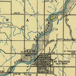 United States Geological Survey Saint Francis, KS (1943, 62500-Scale) digital map