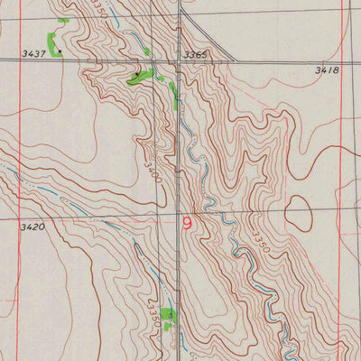 United States Geological Survey Saint Francis, KS (1978, 24000-Scale) digital map