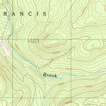 United States Geological Survey Saint Francis, ME (1985, 24000-Scale) digital map