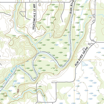 United States Geological Survey Saint Francis, MN (2022, 24000-Scale) digital map
