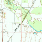 United States Geological Survey Saint Francisville, IL-IN (1964, 24000-Scale) digital map